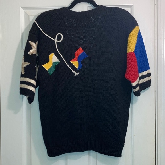 Sharon Young Black Sportswear Knit - Picture 3 of 3